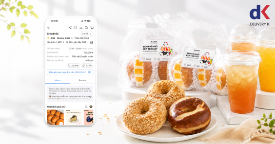 Breadmilli tiệm bánh Hàn Quốc tại Hà Nội