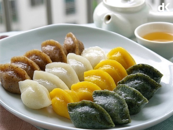 Songpyeon (송편) – bánh gạo truyền thống dịp Trung thu