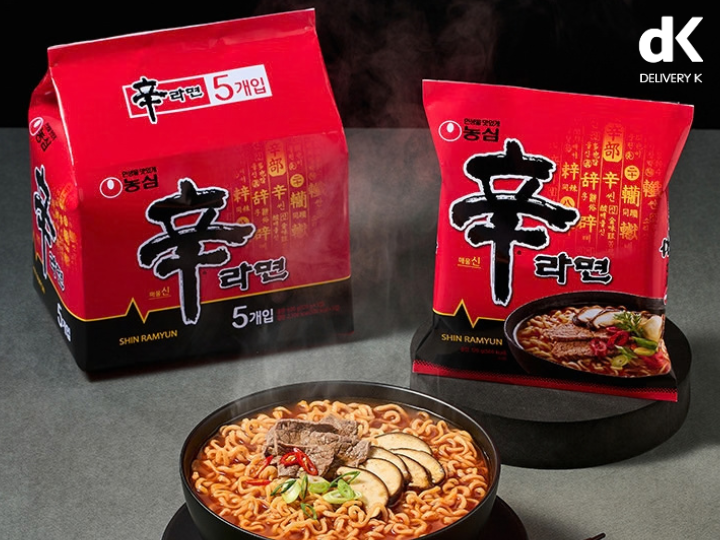 Mì Shin Ramyun (신라면) – vị cay đậm kinh điển